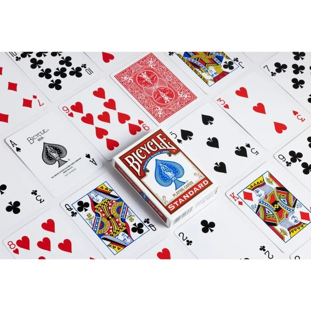 Lot of 14 Decks Bicycle Playing Cards Standard Index‎ Red & Blue SEALED